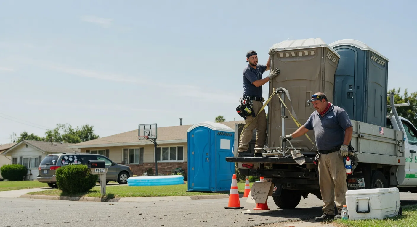 Porta Potty Rental in Jacksonville, IL near me